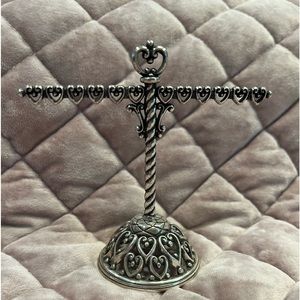 Brighton heart cross earring holder, like new condition. Smoke/pet free home.